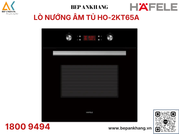 Lò nướng âm tủ Hafele 65 lít HO-2KT65A - 538.61.441